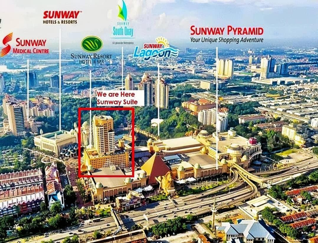 SUNWAY PYRAMID RESORT EXCLUSIVE FAMILY SUITES 5-6 Pax Petaling Jaya Exterior foto